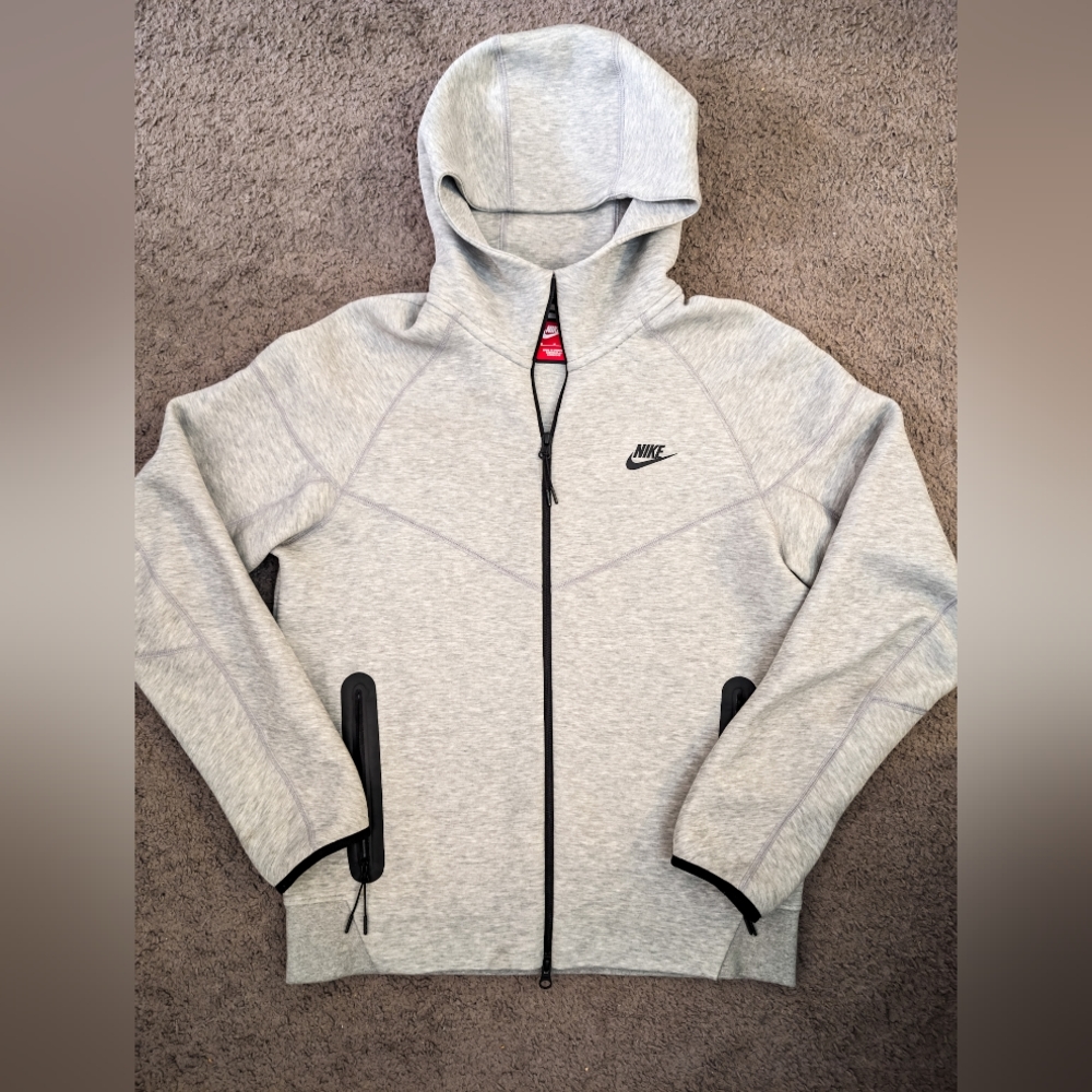 NIKE MEN'S TECH FLEECE ZIP-UP HOODIE